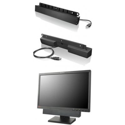 Lenovo USB Soundbar - Reproduktory (0A36190)