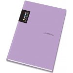 Karton P+P Záznamní kniha A4 Pastelini fialová, lamino mat 96 listů – Zboží Mobilmania