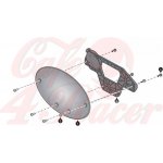 SW-Motech Oválná deska na bočním nosiči SLC, vpravo – Zboží Mobilmania