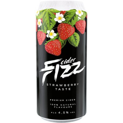 FIZZ Strawberry cider 0,5 l (plech)