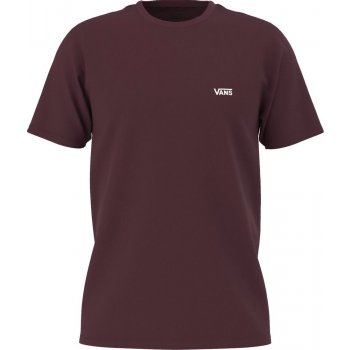 Vans MN LEFT CHEST LOGO T burgundy