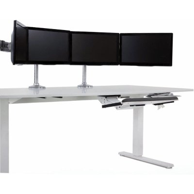 Humanscale Float polohovací pracovní stůl bílý – Zboží Dáma