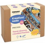 Manumi kreativní sada na výrobu tkaných náramků z korálků Preciosa 1 ks – Sleviste.cz