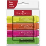 Faber Castell Textliner 46 Neon sada 4 ks 254644 – Zboží Živě