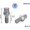 Autokolový šroub a matice Kolový šroub M14x1,5x25 kužel, pohyblivá, klíč 17, B0046-002, výška 56,5 mm