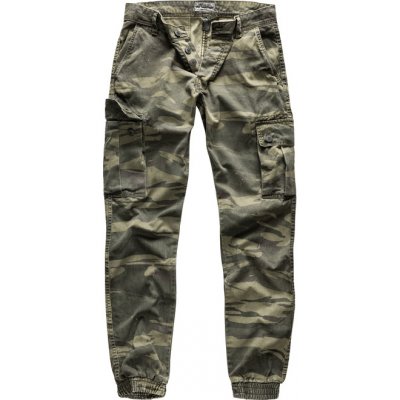 Kalhoty Bad Boys pants green camo – Zboží Dáma