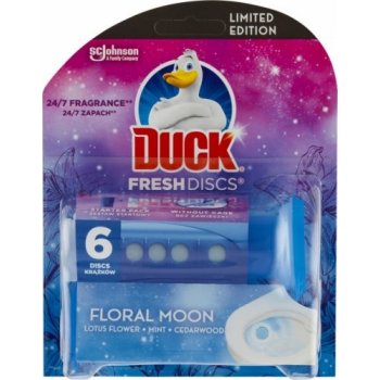 Duck Fresh Discs Floral Moon čistič WC 36 ml