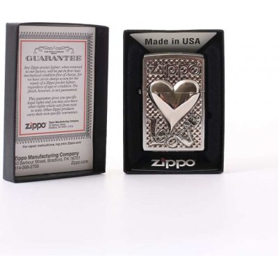 ZIPPO str.cr. Plakette cLove Heartc 2003250 – Zboží Mobilmania