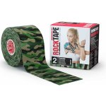 RockTape Kineziologický tejp Design Camo Green 5 cm x 5 m – Zboží Dáma