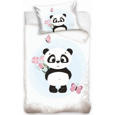 Dadka Vracov Roztomilá panda povlečení 40 x 60 ,100 x 135 cm – Zboží Mobilmania