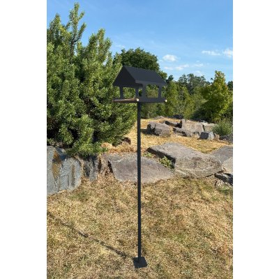 Congarden Ptačí krmítko Stojan 120 cm nerez antracit 1097 – Zboží Dáma