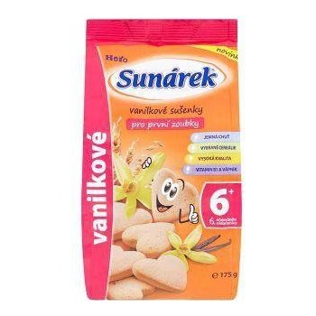 Sunárek Vanilkové sušenky pro první zoubky 175g