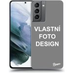 Pouzdro Picasee silikonové Samsung Galaxy S21 G991B 5G - Vlastní design/motiv čiré – Zbozi.Blesk.cz