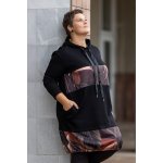 Italy fashion Šaty s kapucí FLAME Kočky – Zboží Dáma