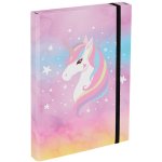 Baagl A4 Rainbow Unicorn A-33016 růžová – Zboží Dáma