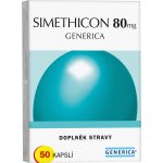 Generica Simethicon 80 mg 50 měkkých želatinových kapslí – Hledejceny.cz
