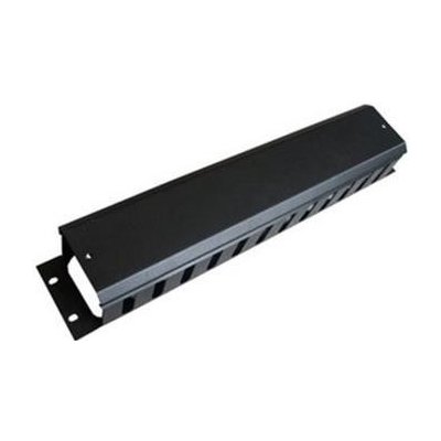 Vyvazovací panel XtendLan CMP1USTEEL-C Vyvazovací panel, 1U, celokovový, s krytem, profil 4x4,5 cm CMP1USTEEL-C – Hledejceny.cz