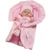 Panenka Berbesa -miminko Anička 28cm Růžová