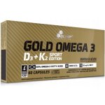 Olimp Gold Omega 3 D3+K2 Sport Edition 60 kapslí – Hledejceny.cz