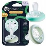 Tommee Tippee šidítko C2N silikon Natural Night 2ks 433484TT – Zboží Dáma
