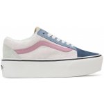 Vans Old Skool Stackform Pig suede/sherpa multi color – Zboží Mobilmania