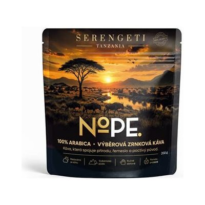 NOPE NOPE Serengeti Tanzania zrnková 0,2 kg – Hledejceny.cz