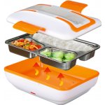 De Gusto Ohřívací box na jídlo WARMY 12V/230V - oranžová – Sleviste.cz