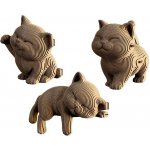 Cartonic 3D puzzle KITTENS TRIO 3v1 254 ks – Zboží Dáma