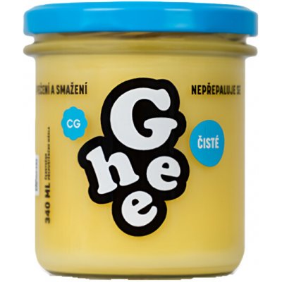České Ghičko Přepuštěné máslo čisté 340 ml – Zboží Dáma