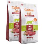 Calibra Dog Life Junior Large Fresh Beef 2 x 12 kg – Hledejceny.cz