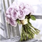 Ubrousek 33x33 cm KYTICE RŮŽÍ – Zboží Dáma