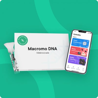 Macromo DNA Premium Genetický test 1ks – Zbozi.Blesk.cz