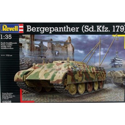 Revell Plastikový model tanku Bergepanther Sd.Kfz. 179 03238 1:35