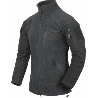 Mikina Helikon-Tex Alpha fleece Tactical shadow grey – Zboží Mobilmania