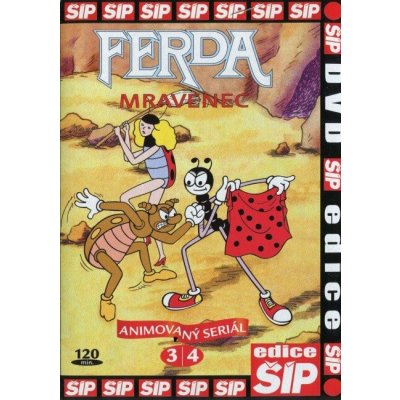 Ferda Mravenec 3-4 DVD – Zbozi.Blesk.cz