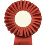 Kokarda jednořadá standard pr. 11 cm cihlově červená – Zboží Dáma