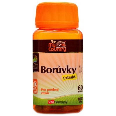 VitaHarmony VE Borůvky borůvkový extrakt 40 mg 130 kapslí – Hledejceny.cz