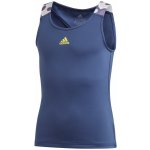 adidas G Keyhole Tank tech indigo/shock yellow – Zboží Dáma