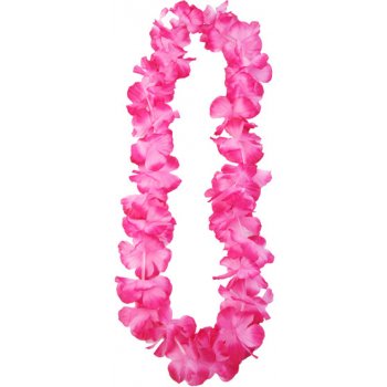 Havajský náhrdelník RŮŽOVÝ 1