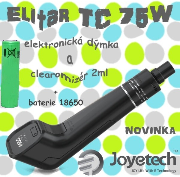 Joyetech ELITAR Pipe elektronická dýmka Černá od 1 689 Kč - Heureka.cz