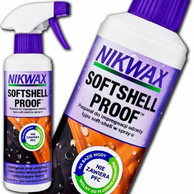 Nikwax SOFTSHELL PROOF 300 ml – Zbozi.Blesk.cz