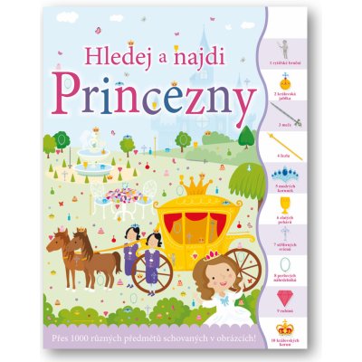 Princezny - Hledej a najdi - Susie Linn – Zboží Mobilmania