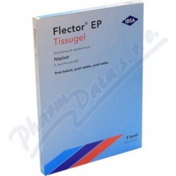 Flector EP Tissugel 180 mg.tdr.emp.5 ks od 192 Kč - Heureka.cz
