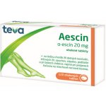 AESCIN TEVA 20MG TBL ENT 120 – Zboží Mobilmania