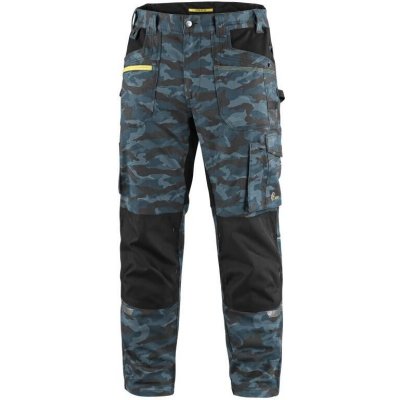Canis CXS SOLIS FLEX kalhoty pánské maskáčovo-černé – Zboží Mobilmania