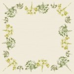 Dunisilk Ubrus Green Umbles 20 ks 84x84 cm – Zboží Dáma