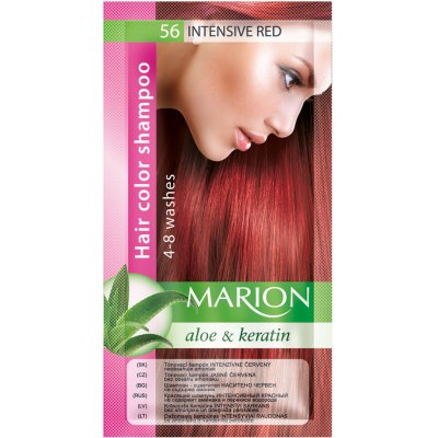 Marion tónovací šampon 56 jasně červená – Zboží Mobilmania