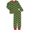 Dětské pyžamo a košilka Maxomorra pyžamo Vrány zelená