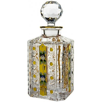 Bohemia Crystal broušená křišťálová karafa na whisky 800ml – Zbozi.Blesk.cz