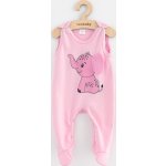 Kojenecké bavlněné dupačky New Baby Happy Elephant pink – Zboží Dáma